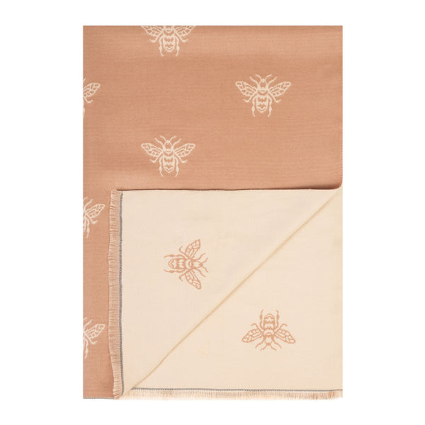 New Bee Super Soft Stole Light Beige/Cream