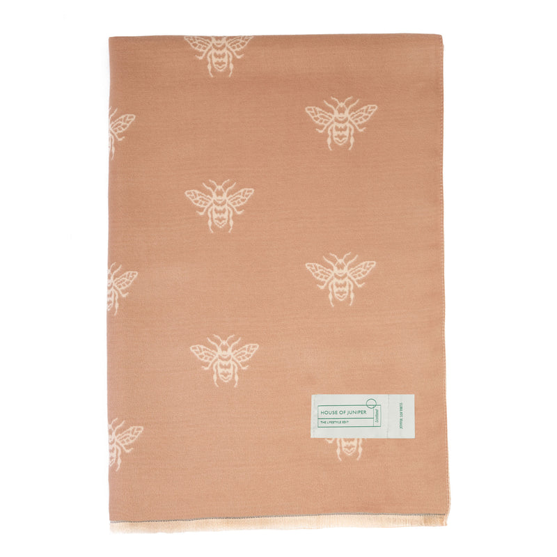 New Bee Super Soft Stole Light Beige/Cream