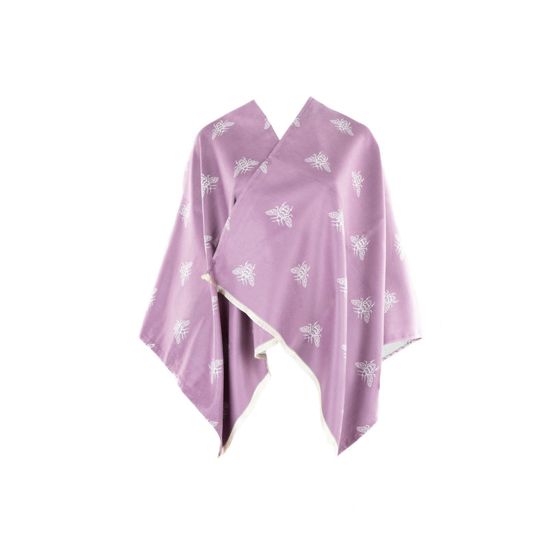 New Bee Super Soft Cape Purple/Light Grey