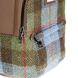 Harris Tweed Mini Backpack Macleod Tartan / Light Brown