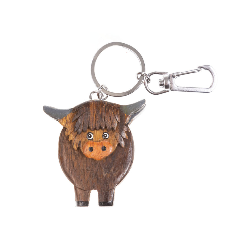 Hl Cow Keyring 2 Asstd