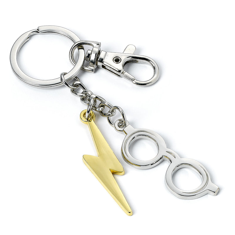 Harry Potter Glasses & Lightning Keyring