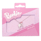 Barbie S/S Silhouette Charm On Chain