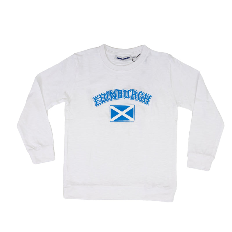 Edinburgh Flag Kids Long Sleeve T-Shirt