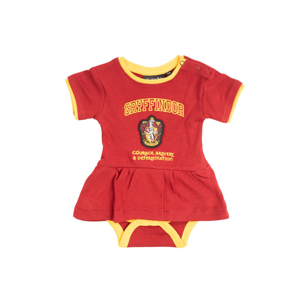 Gryffindor Baby Grow With Skirt