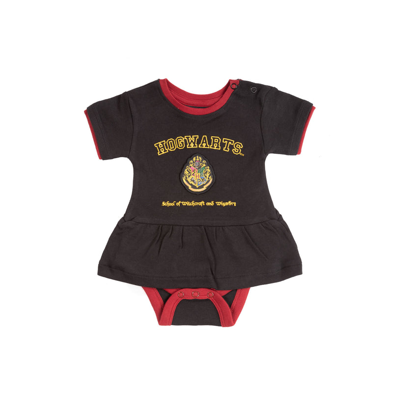 Hogwarts Baby Grow With Skirt