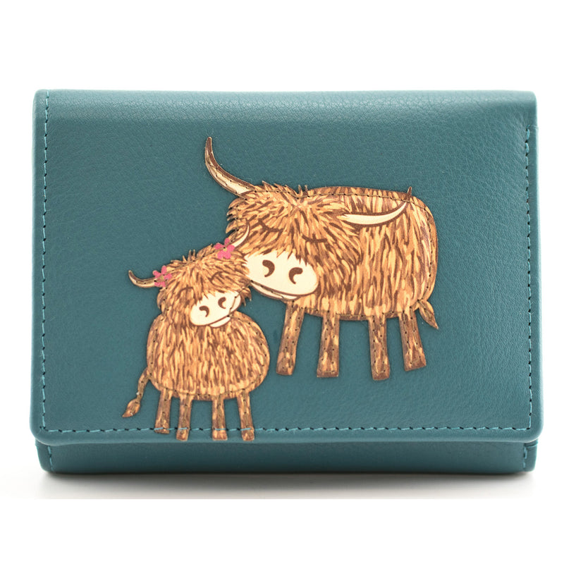 Bella Mum And Daughter Purse Teal