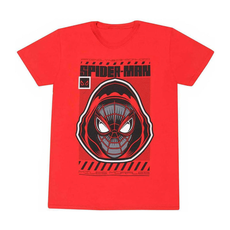 Spider-Man Miles Morales Hooded Tshirt