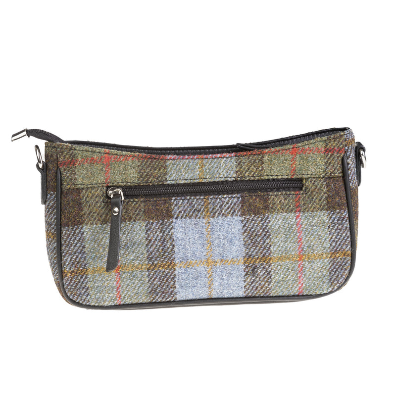 Ladies Ht Leather Hand Bag Lovat Check / Black