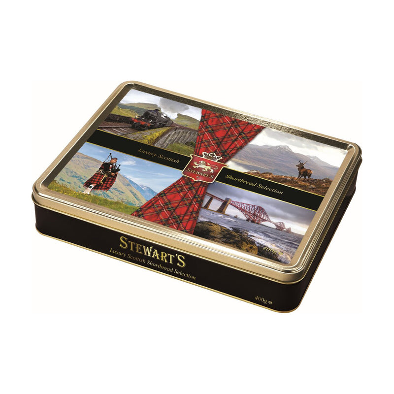 Stewarts Shortbread Tin Scottish Coll.