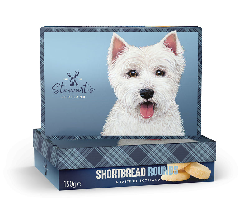 Stewarts Wallace Westie Shortbread Giftb