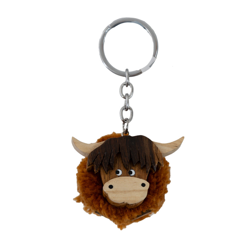 Pom Pom Keyring