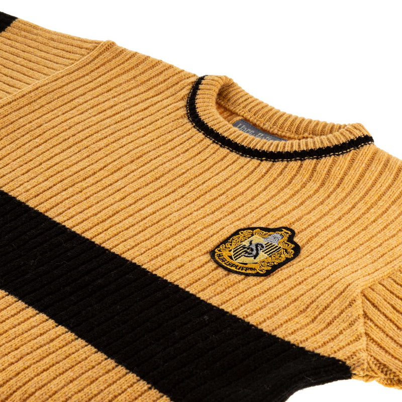 Hufflepuff Quidditch Jumper 3 Tartan Weaving Mill