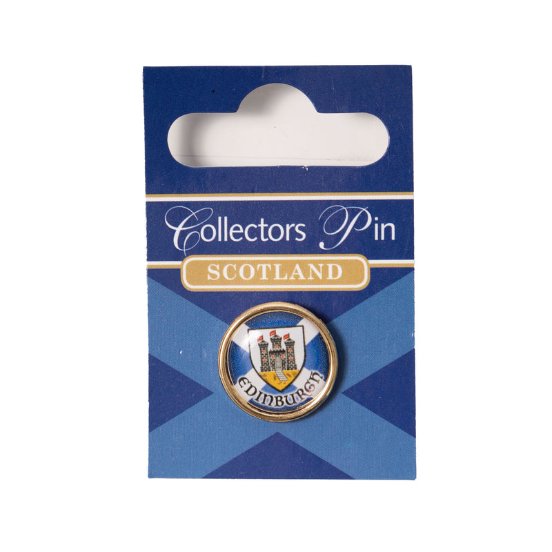 Edinburgh  Crest Cameo Lapel Pin