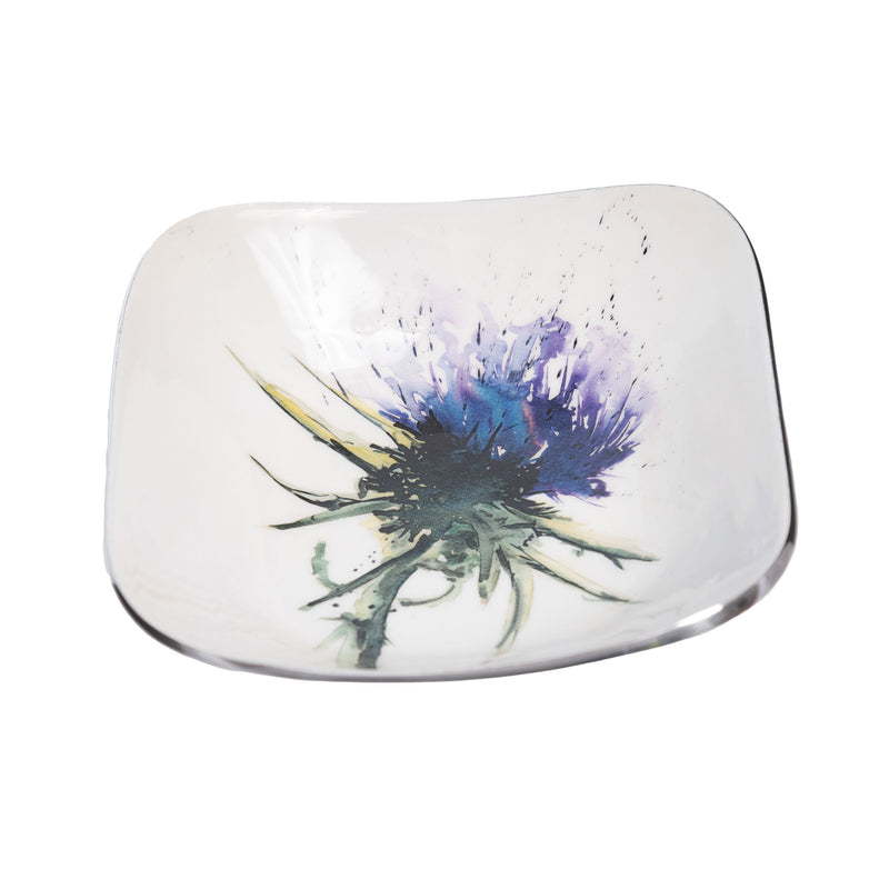 Thistle Square Bowl - 16 Cm