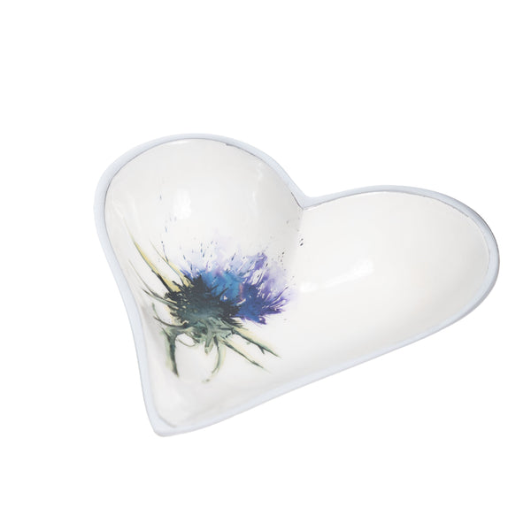 Thistle Heart Dish Small 11 Cm