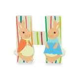 Peter Rabbit Alphabet Letter - H