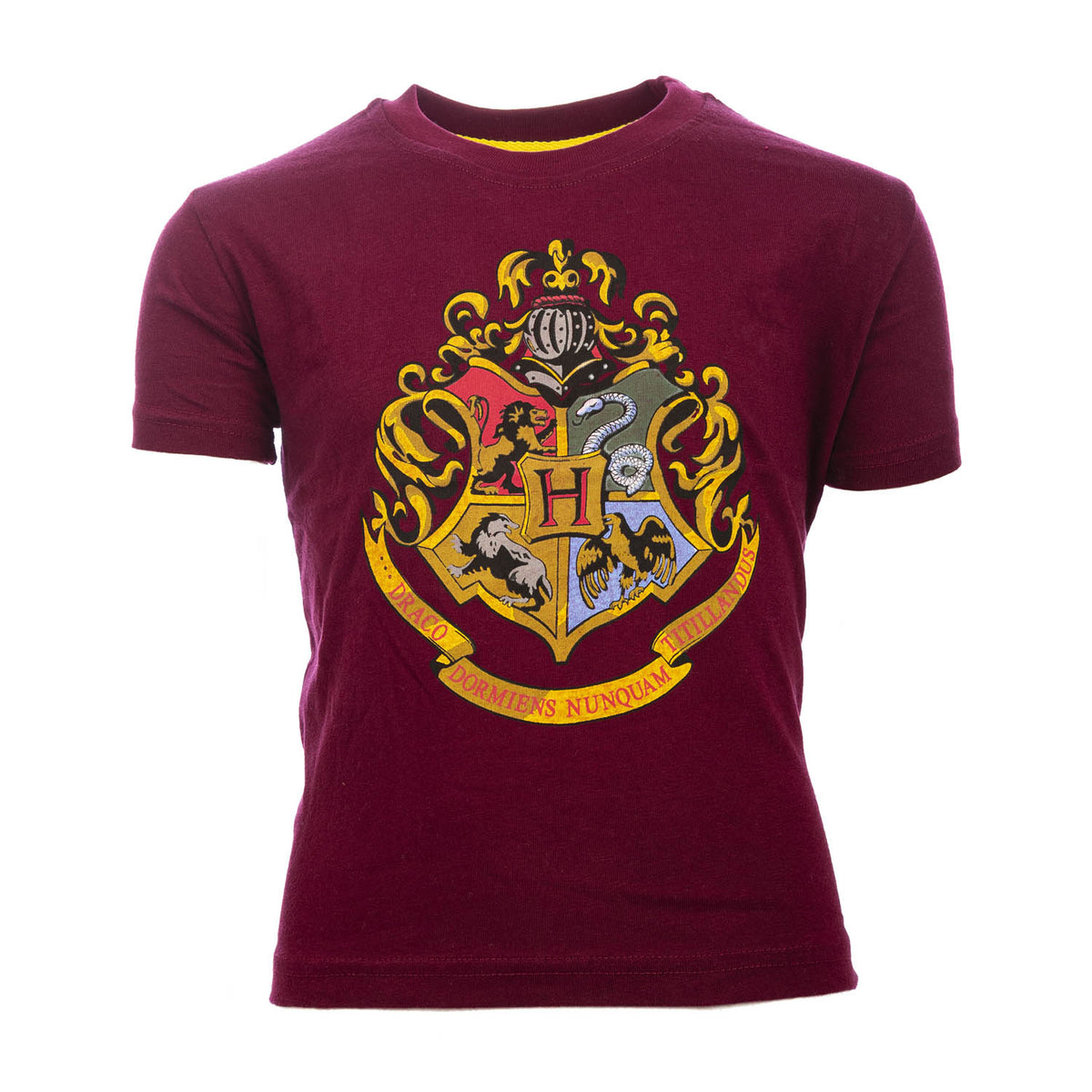 HARRY POTTER GRYFFINDOR CREST fashion BLACK HI-LO HOODED DRESS SIZE 2