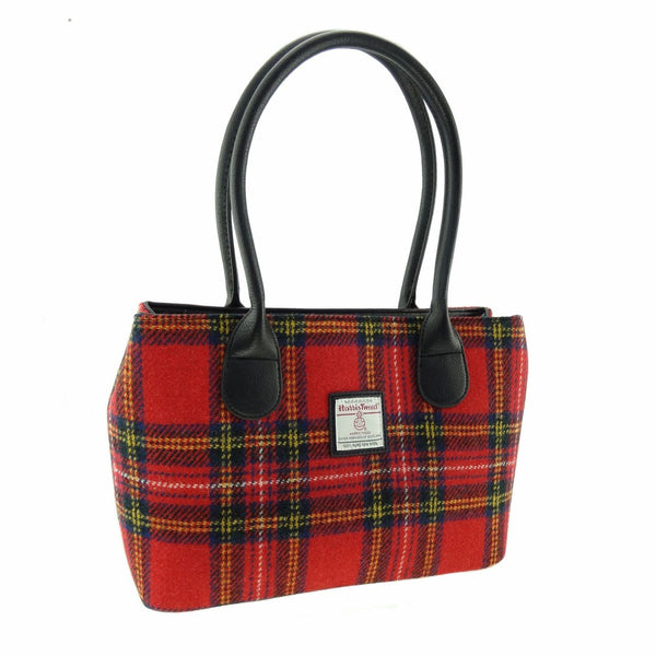 Harris Tweed Ladies Handbag - Classic Royal Stewart