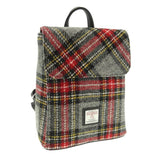 Tummel Backpack Grey/Red Tartan