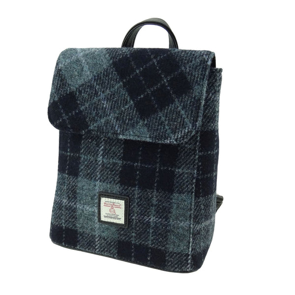 Tummel Backpack Grey/Black Tartan