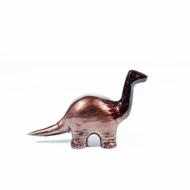 Brown Nessie Dinosaur Medium 10 Cm