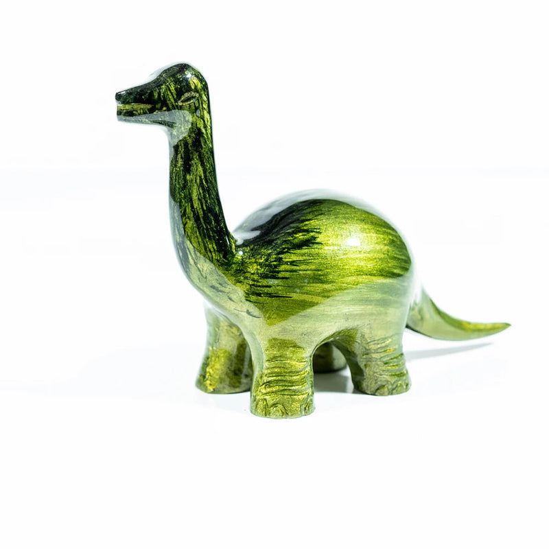 Lime Nessie Dinosaur Large 13 Cm