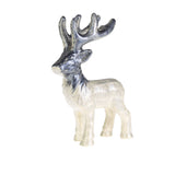 Brushed Silver Highland Stag Medium