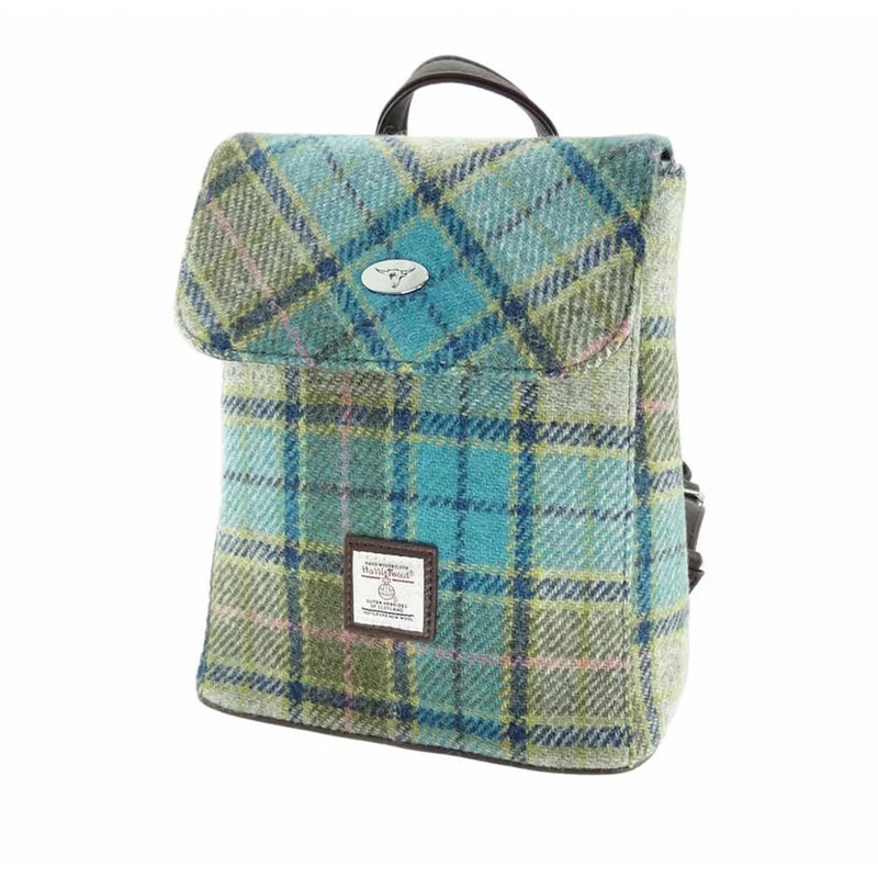 Tummel Backpack Turqoise Tartan