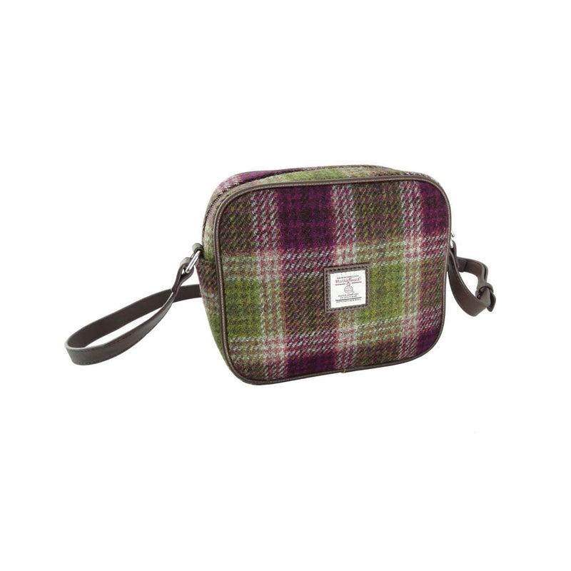 Harris Tweed Almond Mini Bag Heather Check