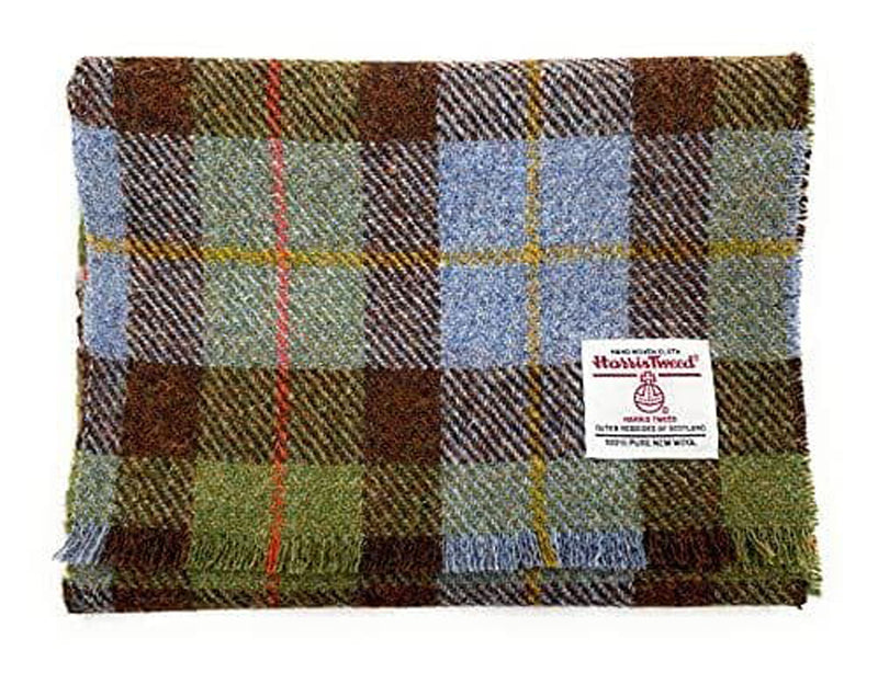 Harris Tweed Scarf Macleod Tartan