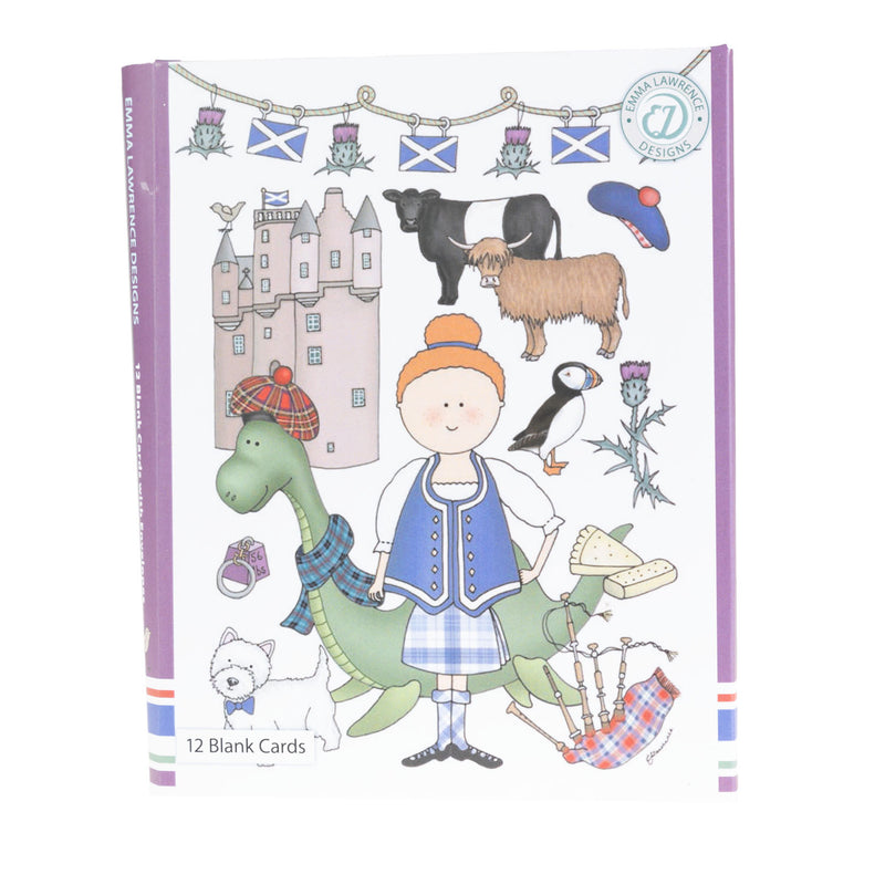 Scotland Keepsake 12 Notecards