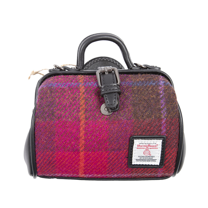 The Mini Doctor Bag Fuchsia Tartan