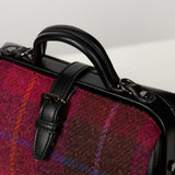 The Medium Doctor Bag Fuchsia Tartan