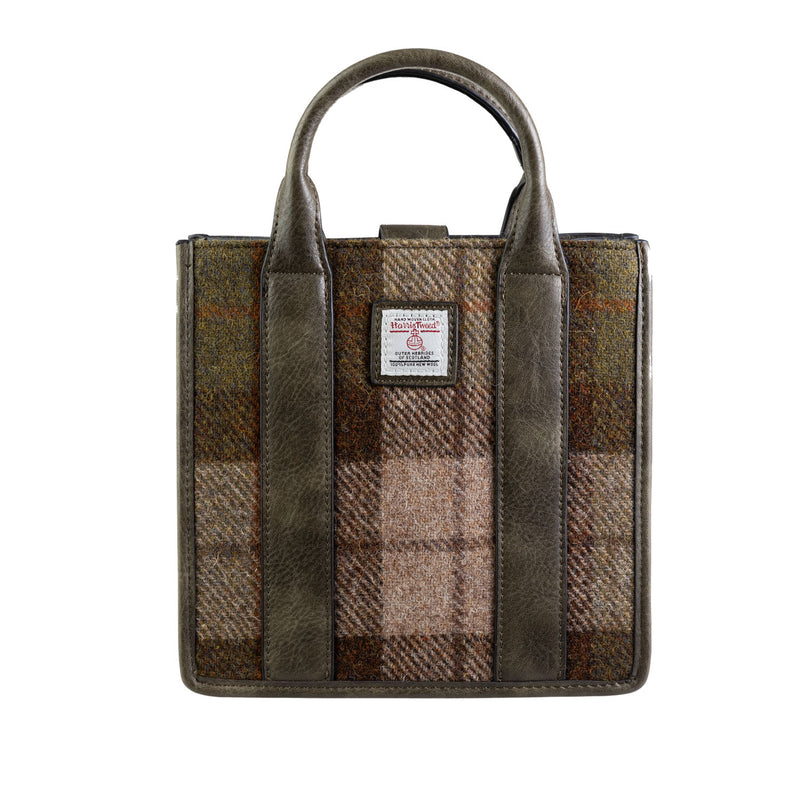 The Medium Tobi Tote Bag Chestnut Tartan