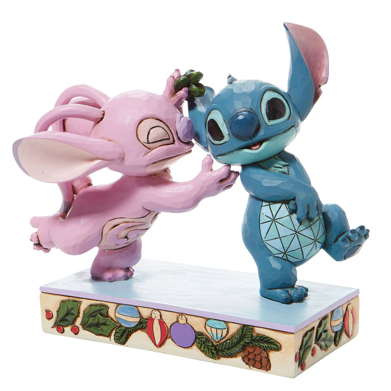 Stitch   Angel With Mistletoe