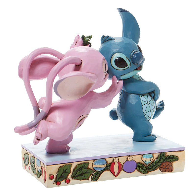 Stitch   Angel With Mistletoe