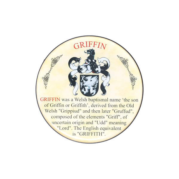 Heraldic Coaster Griffin