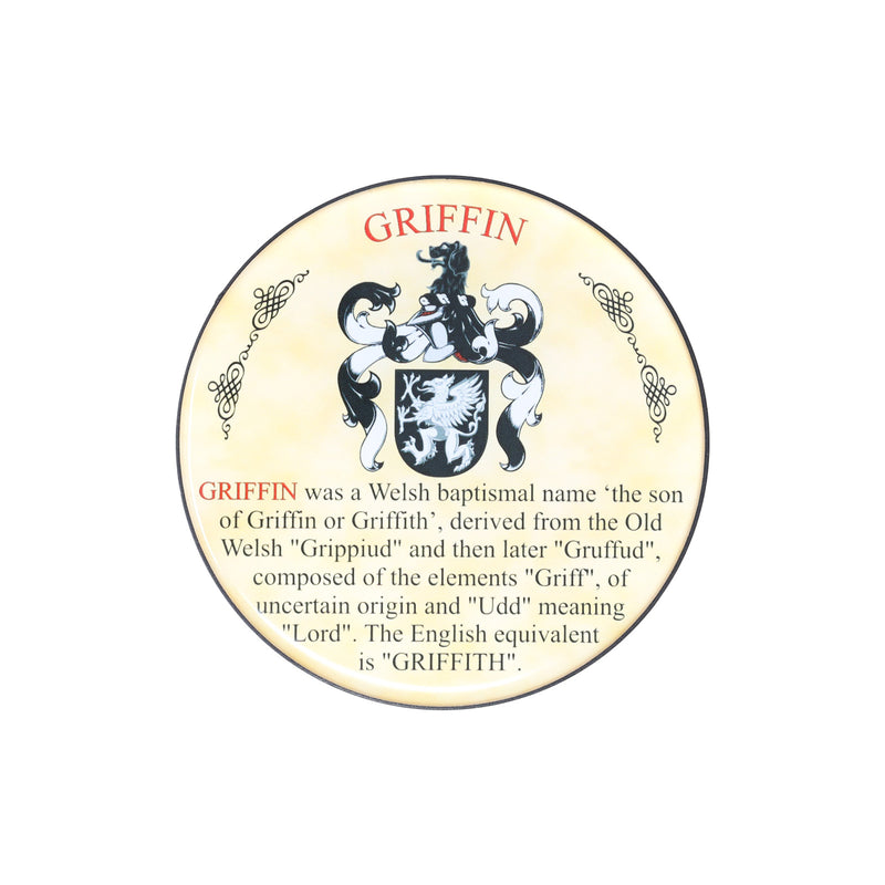 Heraldic Coaster Griffin