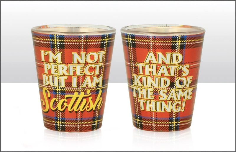 Scottish Perfect Foil Shot Glass