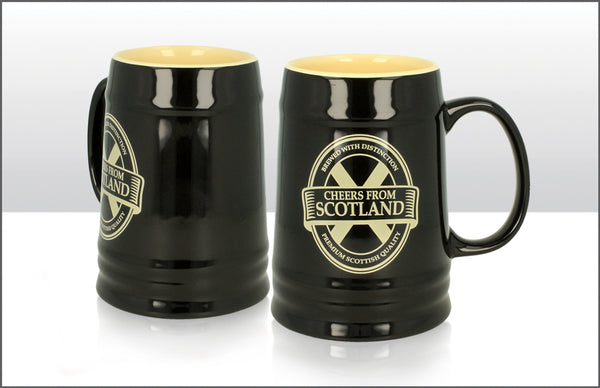 Cheers From Scotland Ceramic Stein