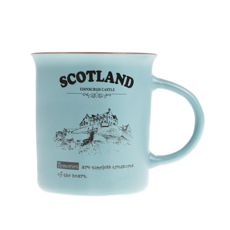 Scotland Castle Bone China Mug Matt