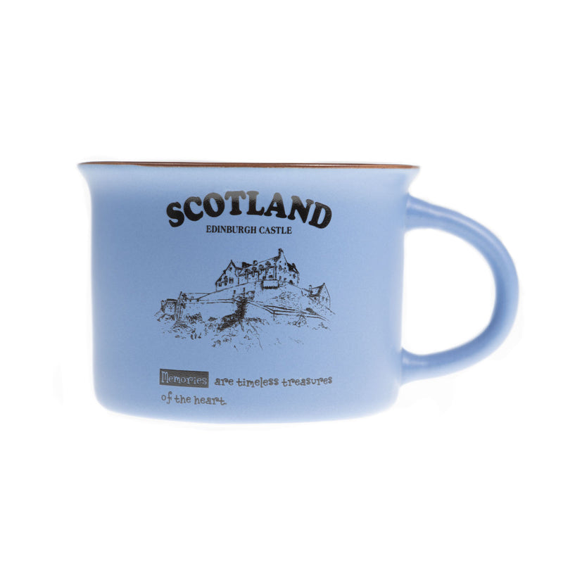 Scotland Castle Bone China Mug Matt