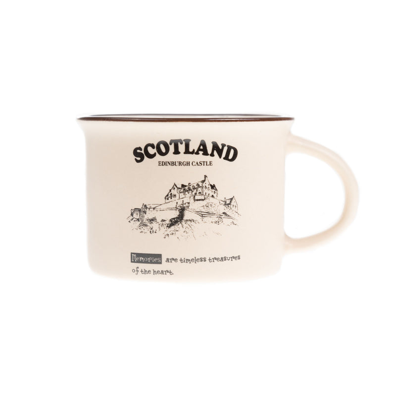 Scotland Castle Bone China Mug Matt