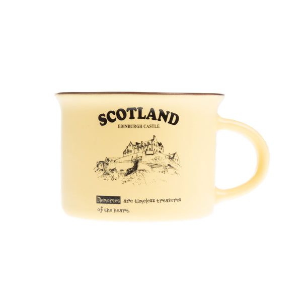 Scotland Castle Bone China Mug Matt