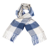 Edinburgh Cashmere Scarf Forrester Black White