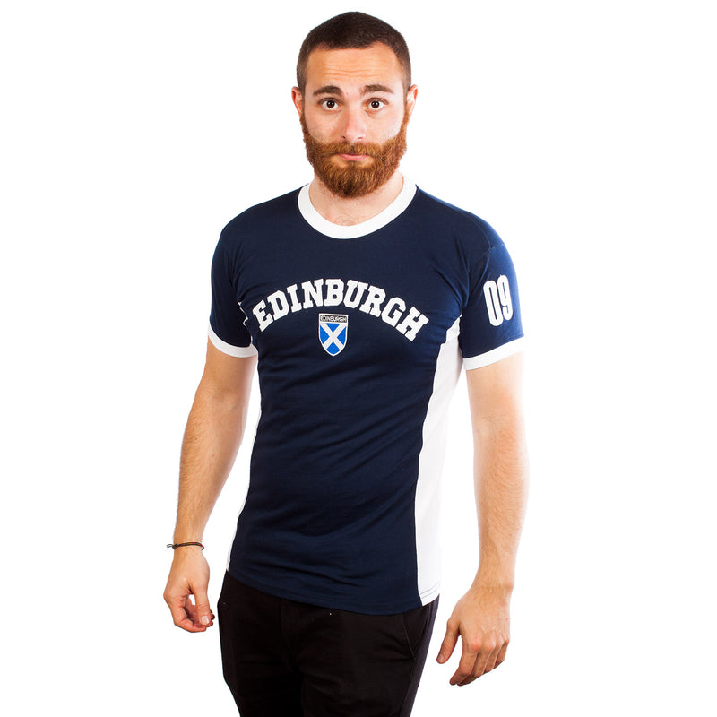 Gents Edinburgh No 9 T-Shirt Navy