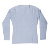 100% Cashmere Ladies Fashion Crew Neck Rivera Blue