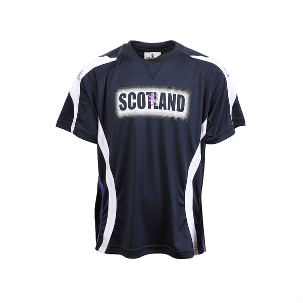 Kids Cool Scotland T-Shirt Navy