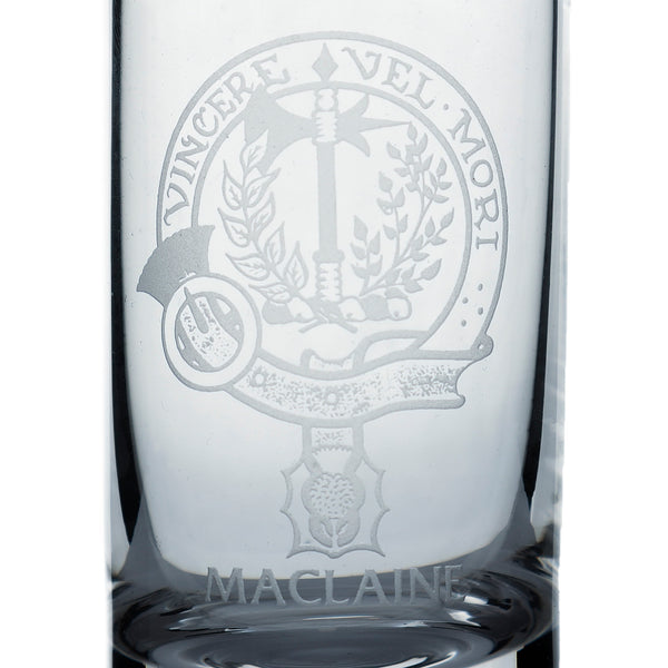 Collins Crystal Clan Shot Glass Maclaine